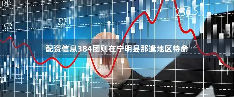配资信息384团则在宁明县那逢地区待命